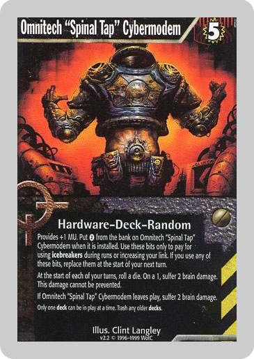 Illustration for article titled The Quaint 1990s Cyberpunk Of Netrunner
